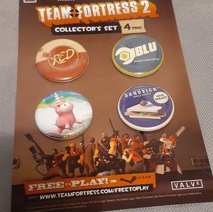 Team Fortress 2 collector pin set